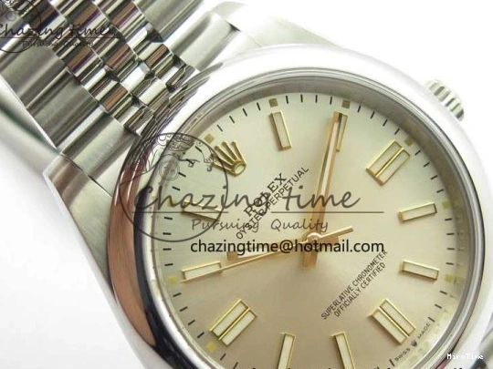 MiroTime 0227 WeatherProof Oyster Perpetual 41mm 124300 BP Maker Best Edition Silver Dial on SS Jubilee Bracelet A 2639